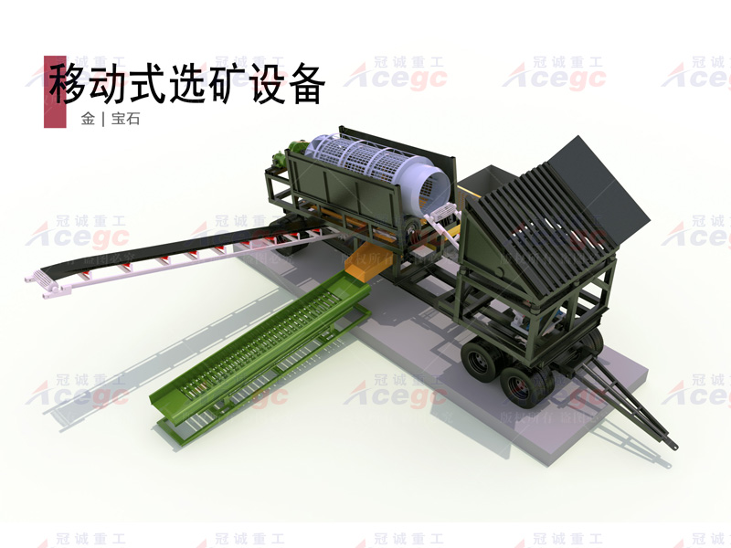 3M滚筒筛淘宝石设备方案 3M滚筒筛淘宝石设备方案