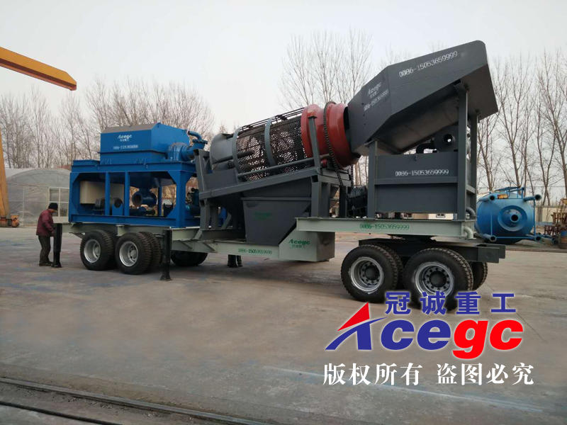 移动式宝石选矿车 移动式宝石选矿车